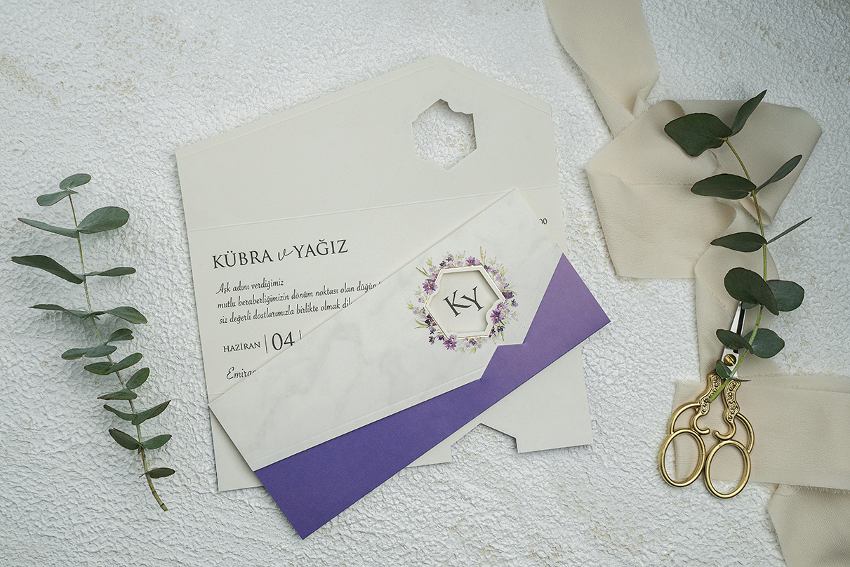 Erdem Davetiye Ümraniye Düğün Davetiyesi – Model 9331