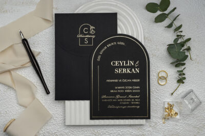 Erdem Davetiye Ümraniye Düğün Davetiyesi – Model 9373