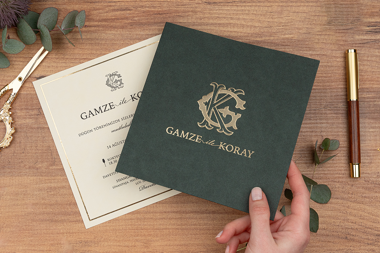 Erdem Davetiye Ümraniye Düğün Davetiyesi – Model 5128