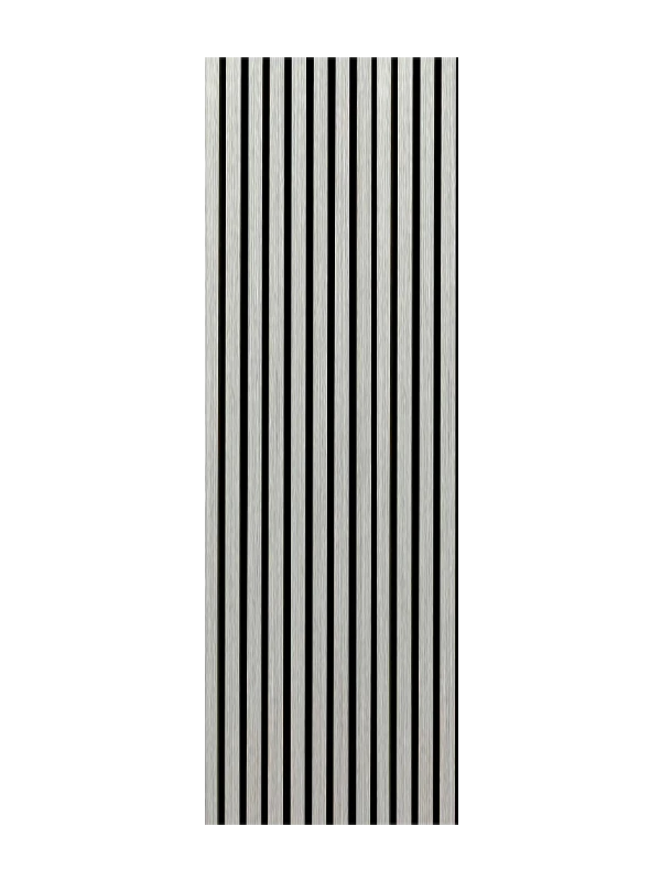 Paneles 3D acústicos MDF de madera roble claro 270x60x1,8cm