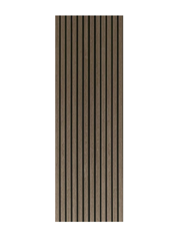 Paneles 3D acústicos MDF de madera roble nogal 270x60x1,8cm