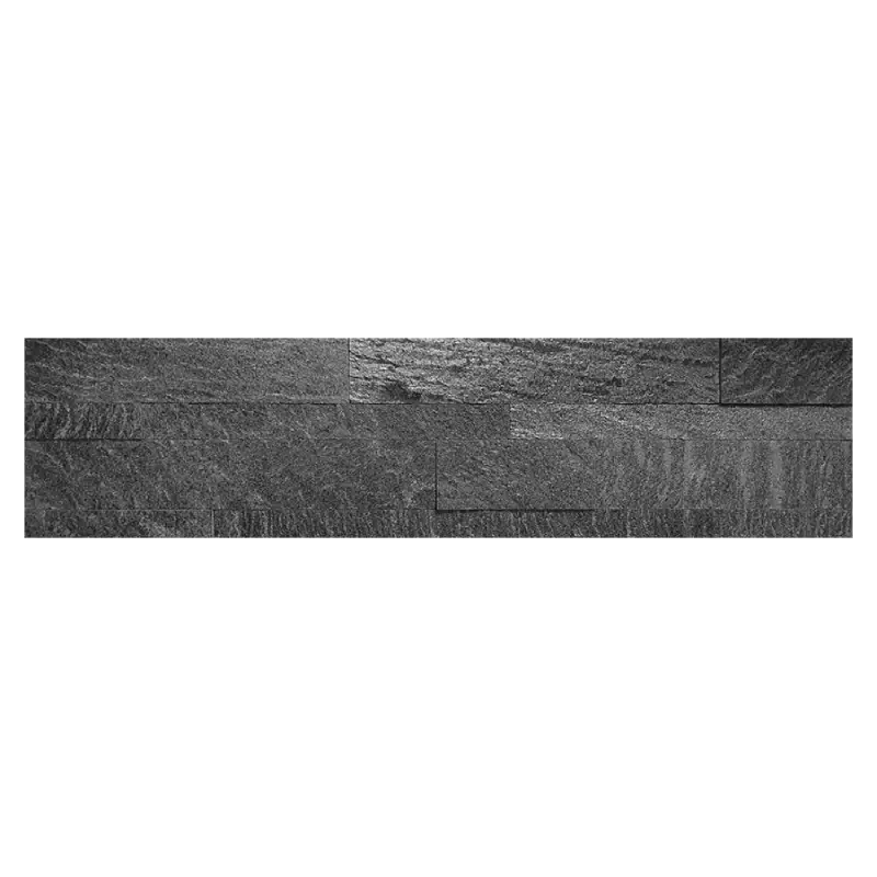 Tira autoadhesiva piedra natural plata gris sombra 60x15x0,2/0,4 cm