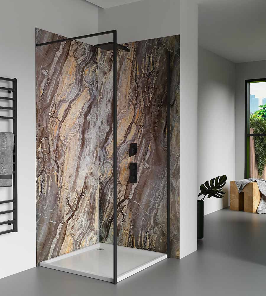 Panel PVC de pared de losa de mármol Onix 260x120x0,30cm
