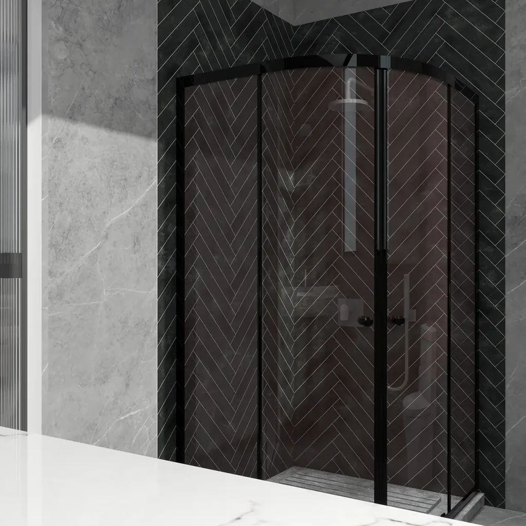 Panel SPC de pared de losa de mármol espiga antracita 260x120x0,35cm