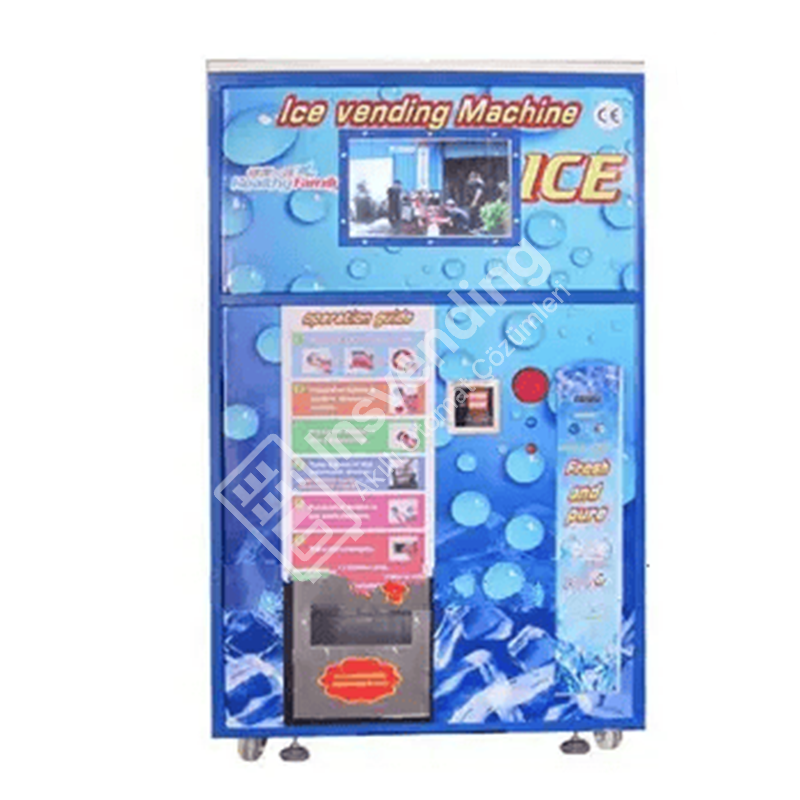 İnsvending - Poşetlemeli Küp Buz Otomatı