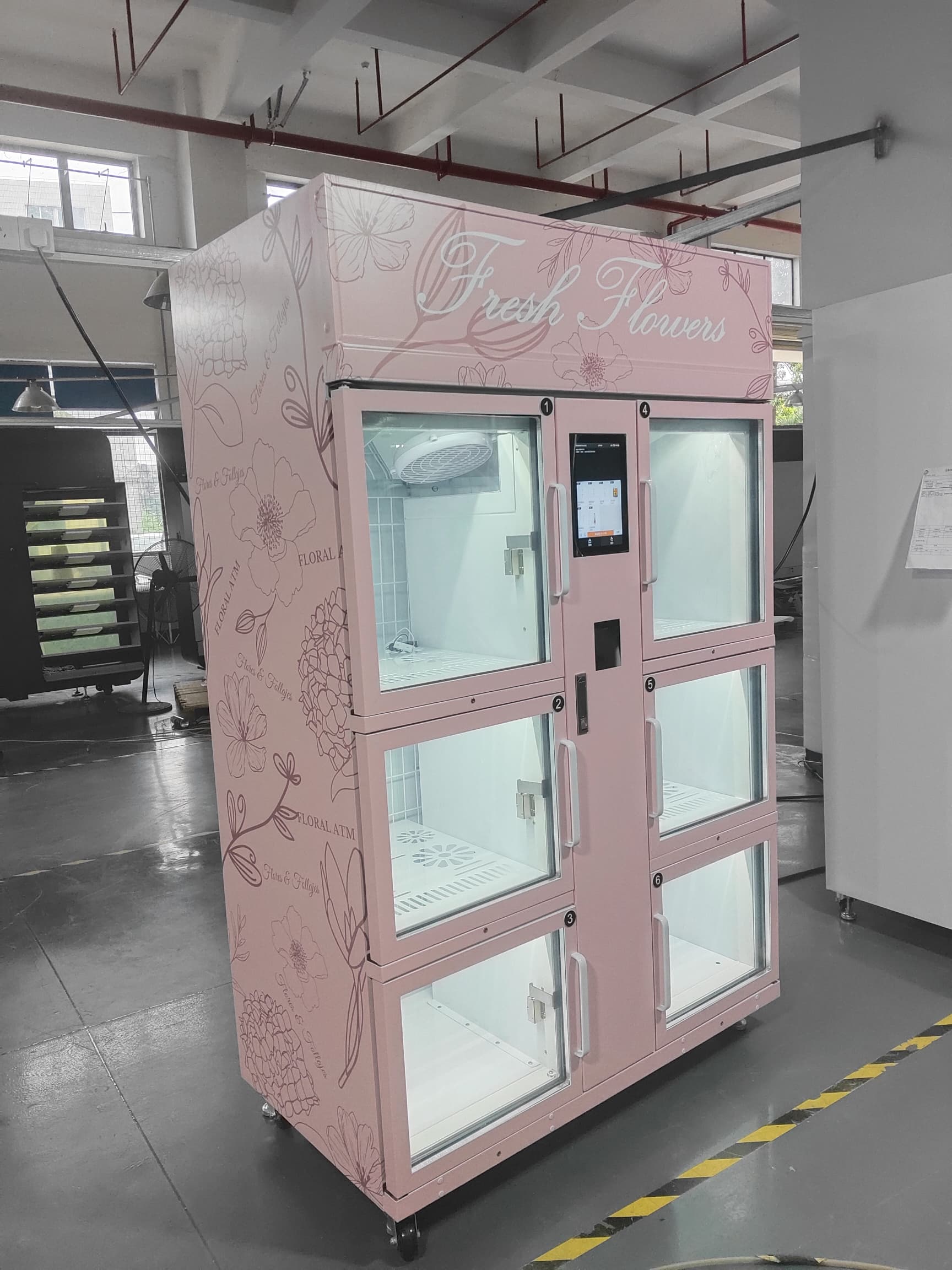 Çiçek Otomatı 6 Hazneli